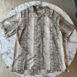 Shades of Grey Camp Collar Shirt